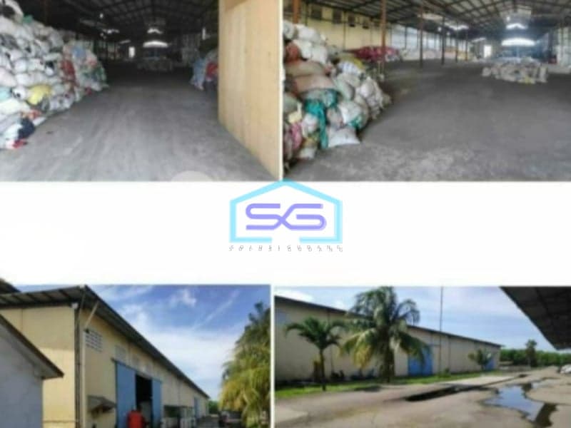 Dijual Gudang + Kantor Siap Pakai di Zona Pergudangan Mauk Tangerang Siap Huni LT 50000m2