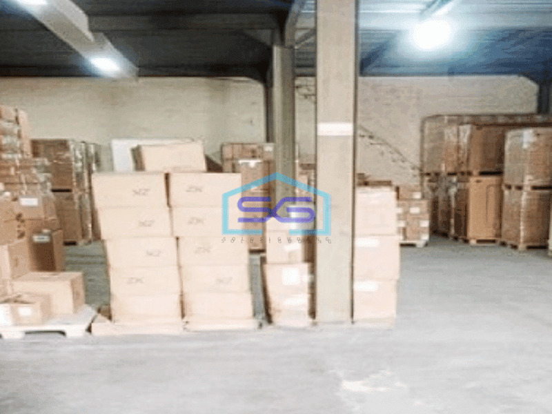 Dijual Gudang Dekat Bandara Soeta, Siap Pakai Masuk Kontainer di Dadap Tangerang LB 550m2