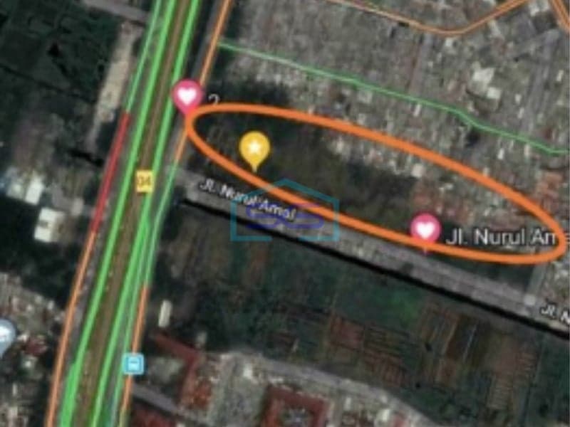 Dijual Murah Tanah Komersial Di Cengkareng Jakarta Barat LT 16600m2
