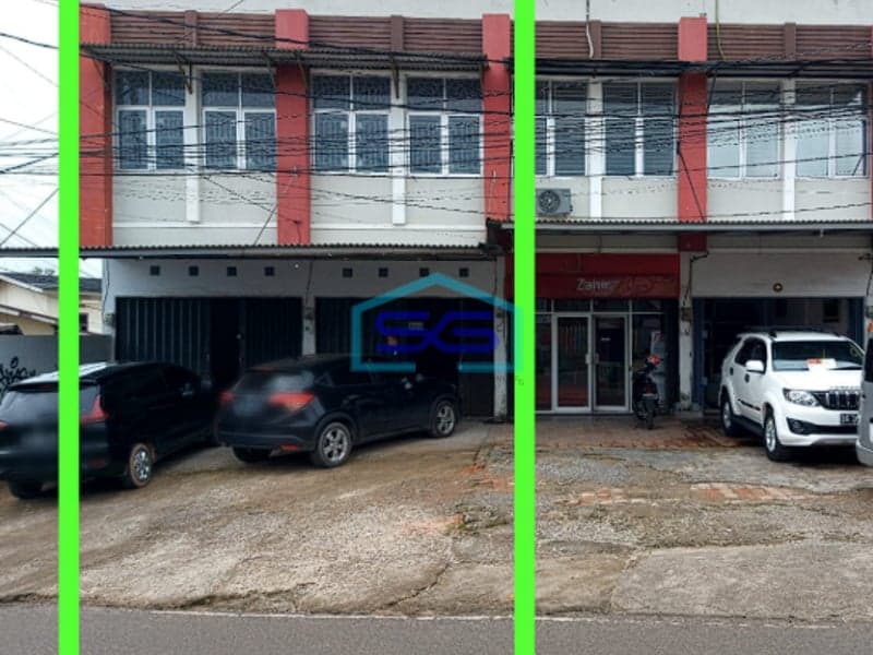 Dijual Ruko Gandeng 2 Unit di Jalan Saptamarga palembang Luas Bangunan 240m2