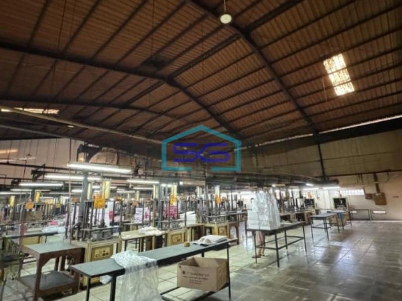 Dijual Gudang Luas Tanah  6300 m²  Lokasi Cikupa Tangerang