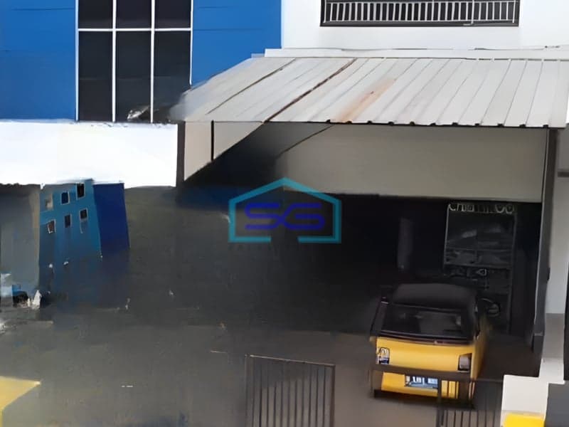 Dijual Gudang Luas Bangunan 500 m² Akses Container 40 Feet di BSD Tangerang