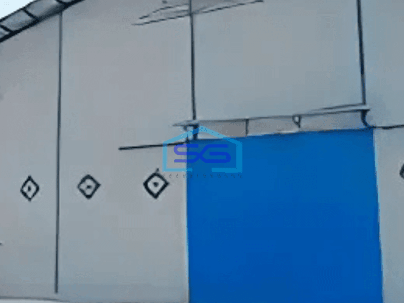 Dijual Gudang Siap Pakai Luas Bangunan 1320 m² di Dadap Tangerang
