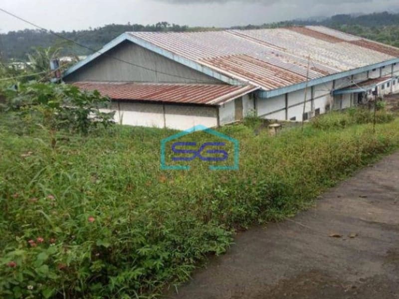 Dijual Gudang Akses Kontainer, Ada Izin Industri Garment di Sukabumi LT 10119m2