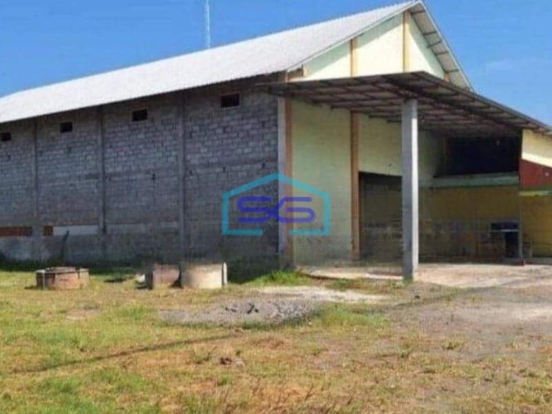 Dijual Cepat Lahan Bonus Gudang Industri Lokasi Sragen Luas Tanah 9500m2