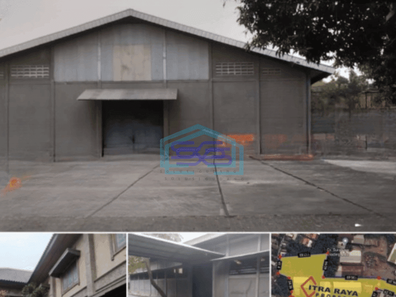 Dijual Gudang ex Muebel Di Nol Jalan Raya Veteran Gresik Luas Bangunan 8000 m²