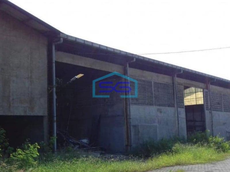 Dijual Pabrik Bangunan Kokoh Siap Pakai Strategis Jln Raya Bypass Krian Sidoarjo LT 49519m2