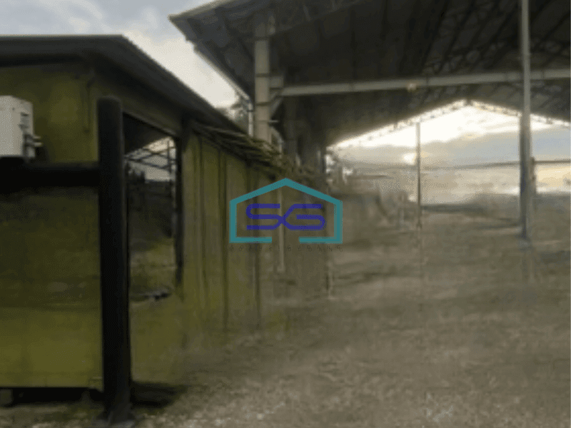 Dijual Tanah Lahan Gudang Lokasi Strategis di Legok Tangerang Luas Bangunan  650 m²