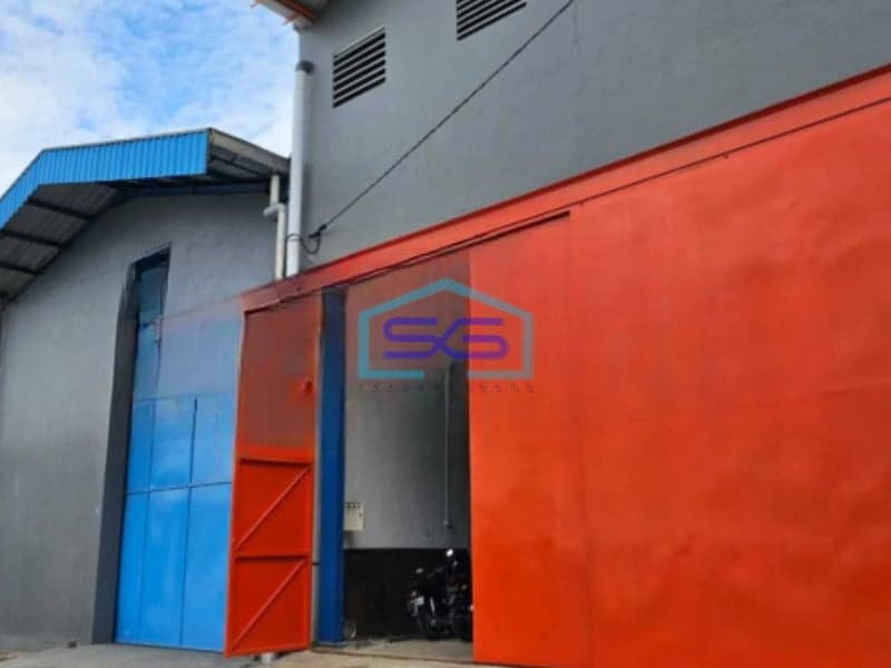 Dijual Gudang Luas Tanah 260 m² Lokasi Bebas Banjir di Kenjeran Surabaya