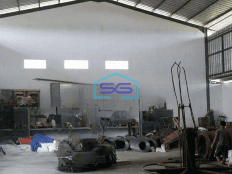 Dijual Gudang di Pakuhaji Tangerang Luas Bangunan 1384 m² ex Pabrik Baut