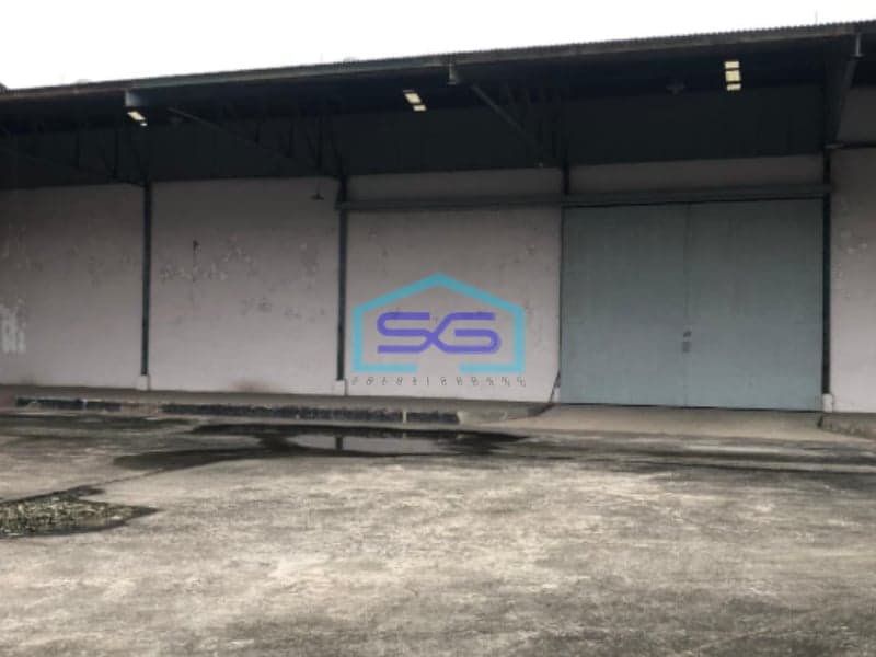 Dijual Gudang Besar Jalan Lintas Sumatera Palembang Luas Tanah 10214m2