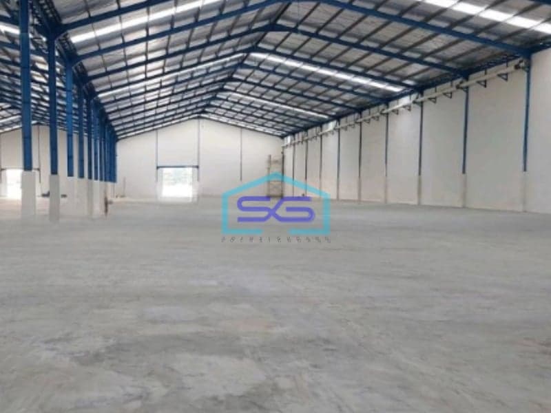 Disewakan Gudang Lokasi Siap Huni Bebas Banjir di Krian Sidoarjo Luas Bangunan  6912 m²