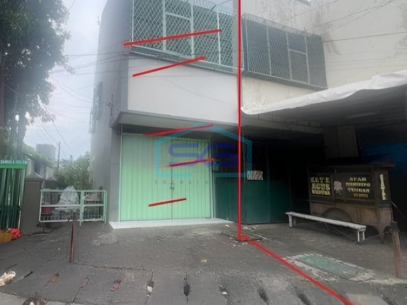 雅加达西部帕尔默拉赫贾蒂普洛商铺出售，廉价商铺，建筑面积150平方米