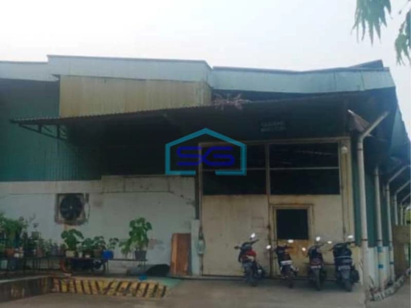 Dijual Gudang Balaraja Barat Hanya 5 Menit dari toll Balaraja Barat Tangerang LT 11000m2