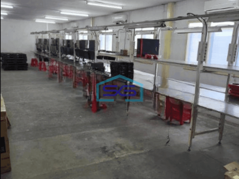 Disewakan Gudang Luas Bangunan  1350 m² Siap Huni Bebas Banjir di Parung Panjang Bogor