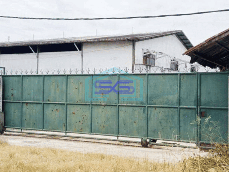Dijual gudang eks pabrik kawasan Agarindo Sukamantri Pasar kemis Tangerang