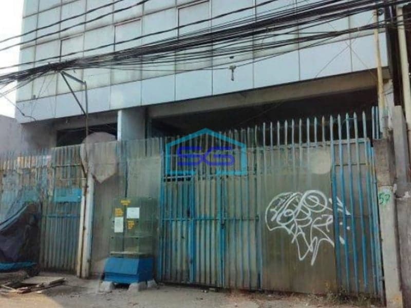 Dijual Gudang Pegangsaan Jakarta Utara Luas 300m2 Hadap Barat 2 Lantai Lokasi Strategis