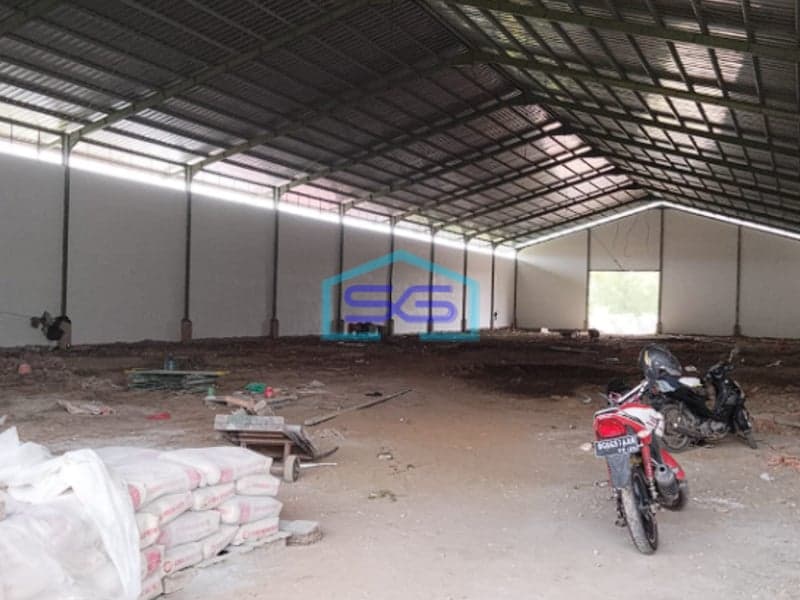 Disewakan Gudang Besar di Kawasan Pergudangan Tanjung Api Api Banyuasin Palembang LB 2000m2