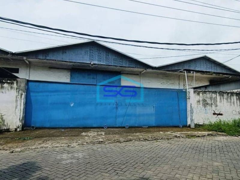 Dijual Gudang Murah Siap Pakai Akses Kontainer di Mayjend Sungkono Gresik LT 3110m2