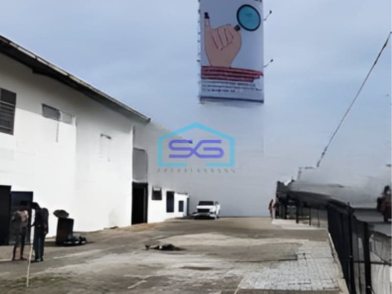 Dijual Gudang Luas Tanah  1000 m² Lokasi Bebas Banjir di Jakarta Barat