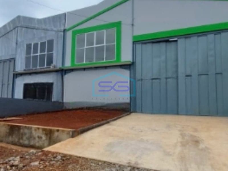 Disewakan Gudang Luas Bangunan 216 m2 Lokasi Bebas Banjir di Gunung Sindur Bogor