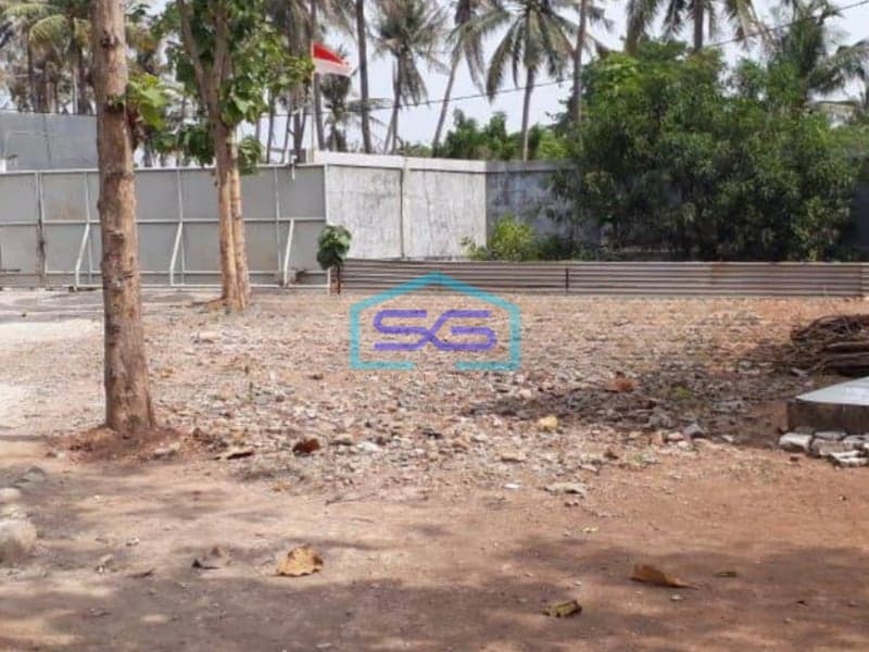 Dijual Tanah Ada Gudang di Teluk Naga Tangerang Banten LT 11000m2