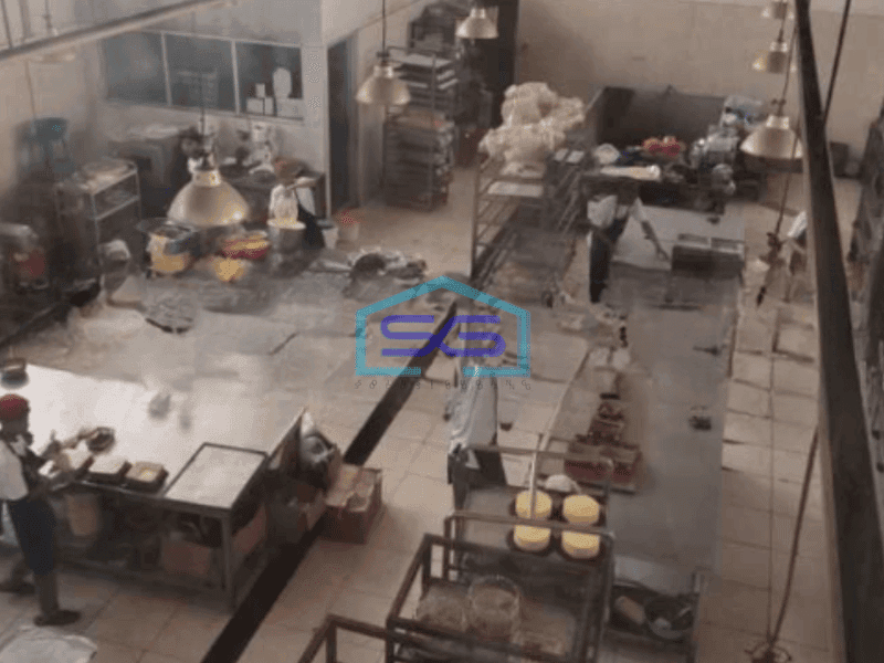 Dijual Gudang Ex Pabrik Makanan di Soekarno Hatta Bandung Luas Bangunan  600 m²