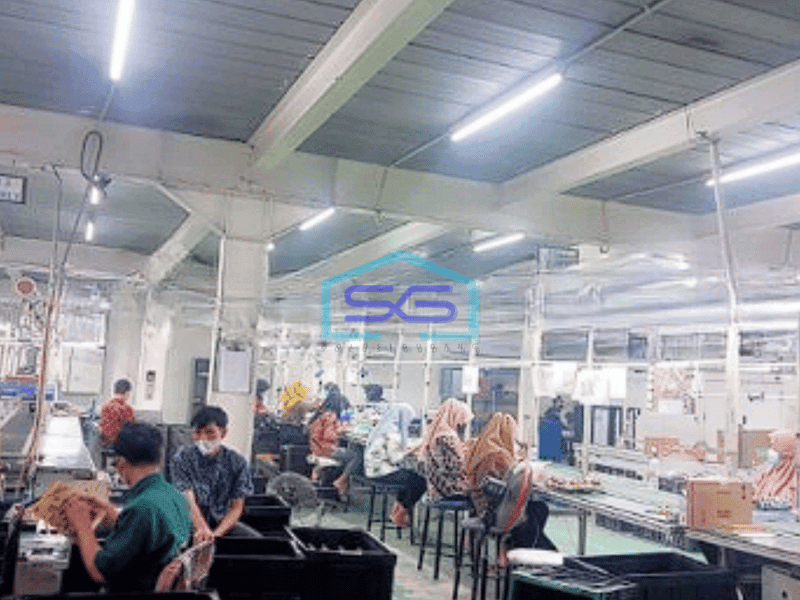 Dijual Pabrik Dan Gudang Kawasan Industri di Serang Luas Tanah 11300m2