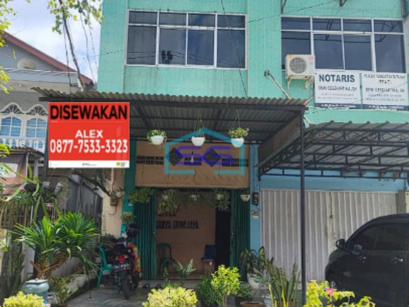Disewakan Ruko Strategis Jalan M Isa Palembang Luas Bangunan 110m2
