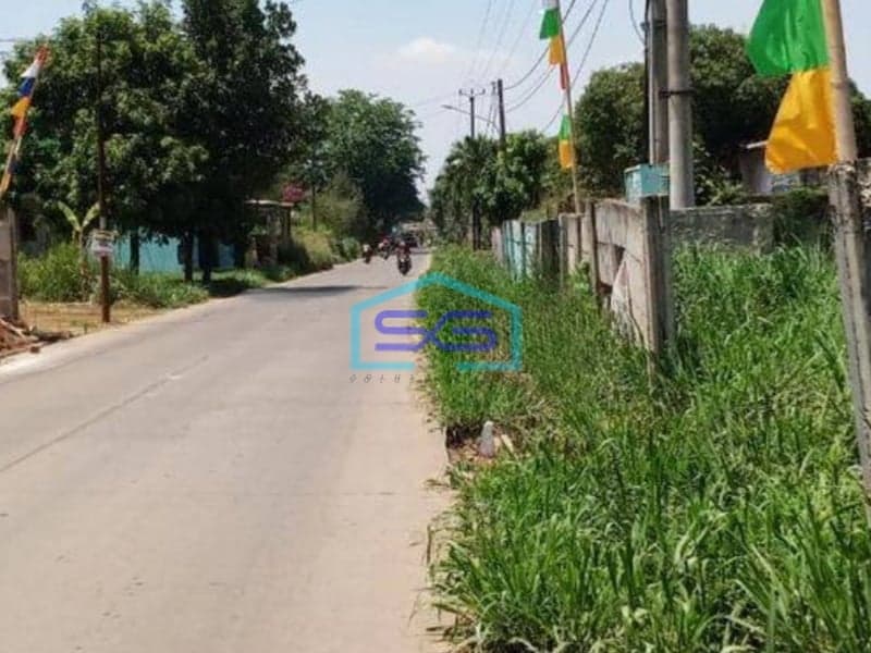 Dijual Tanah di pinggir Jalan Raya Cibadung Gunung Sindur Bogor LT 5568m2