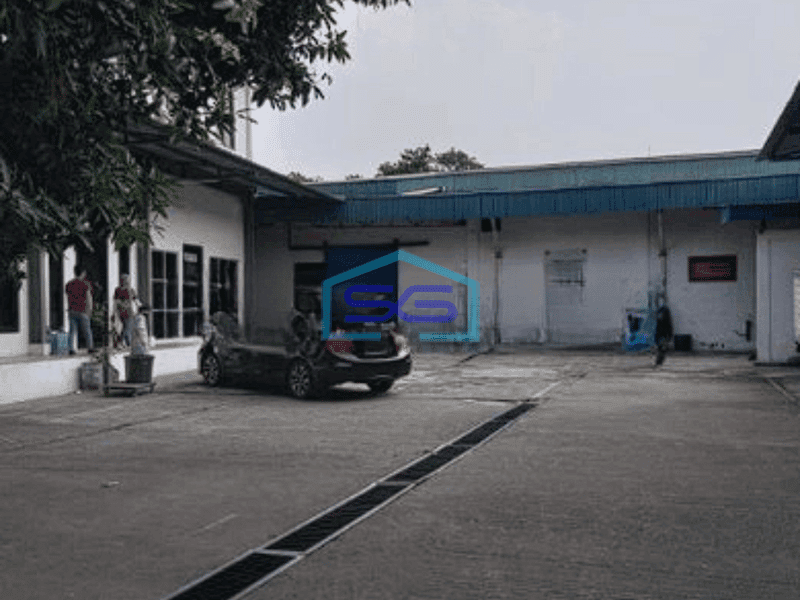 Disewakan Gudang Jl Raya Cikunir Bekasi Straregis Dekat Toll Bebas Banjir LB 850m2