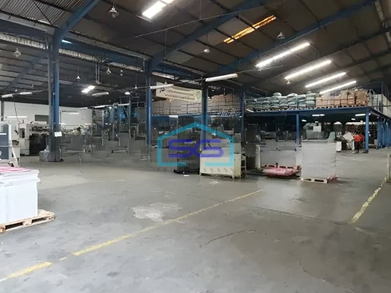 Dijual Pabrik Luas Bangunan 9000 m² Lokasi di Waru Sidoarjo
