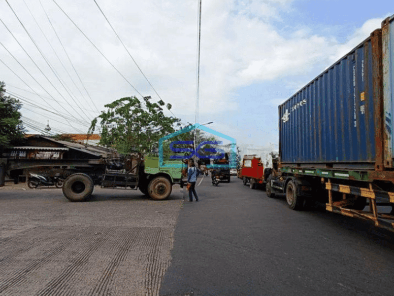 Dijual Tanah Murah Sudah Urug Dan Pagar Raya Margomulyo Surabaya Cocok Untuk Gudang LT 4292m2