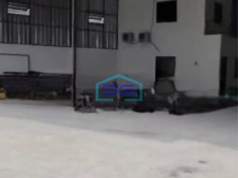 Dijual Gudang Luas Tanah 443 m² Lokasi Bebas Banjir di Pasar Kemis Tangerang