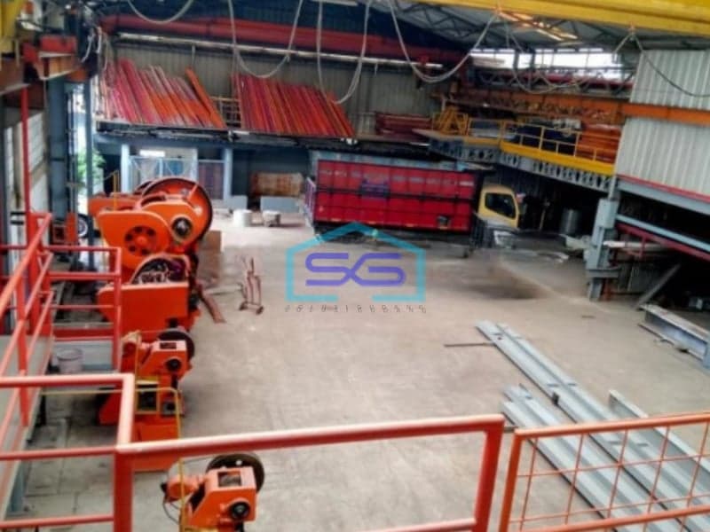 Dijual Pabrik di Cipondoh Tangerang Lokasi Strategis Luas Tanah 1600m2