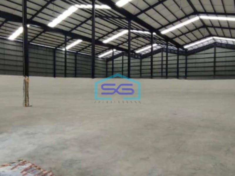 Dijual Gudang Akses Container 40 Feet Luas Bangunan 1468 m² di Tangerang