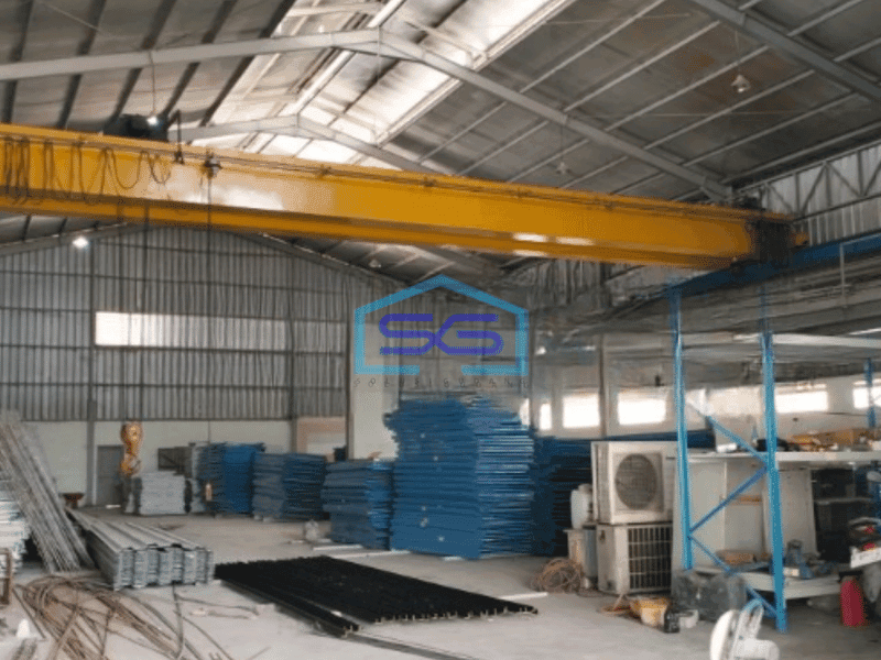 Dijual Cepat Pabrik Bangunan Baru Luas Bangunan  1127 m² di Cikupa Tangerang