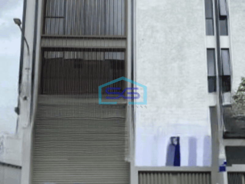 Disewakan Gudang Luas Bangunan 756 m² Akses Container 40 Feet di Benda Tangerang