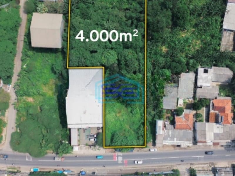 Dijual Tanah Di Daerah Narogong Bekasi Lokasi Sangat Strategis Luas Tanah  4000 m²