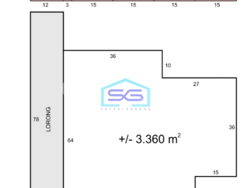 Disewakan Gudang Lokasi Strategis, Bebas Banjir, Akses Tol, Kantong Parkir Luas Karawaci Tangerang LB 3360m2