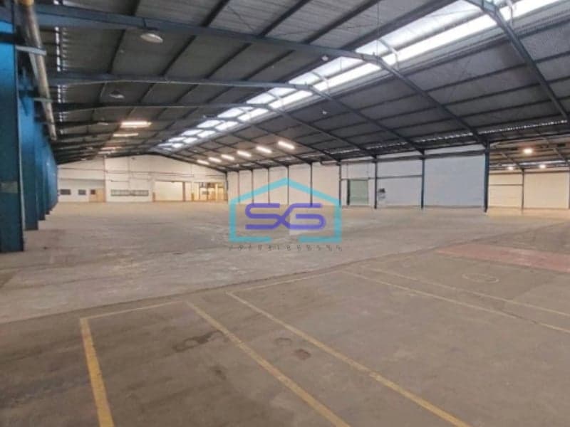 Disewakan Gudang Siap Pakai, Dekat Tol dan Bandara Gedangan Sidoarjo Jawa Timur LT 50000m2