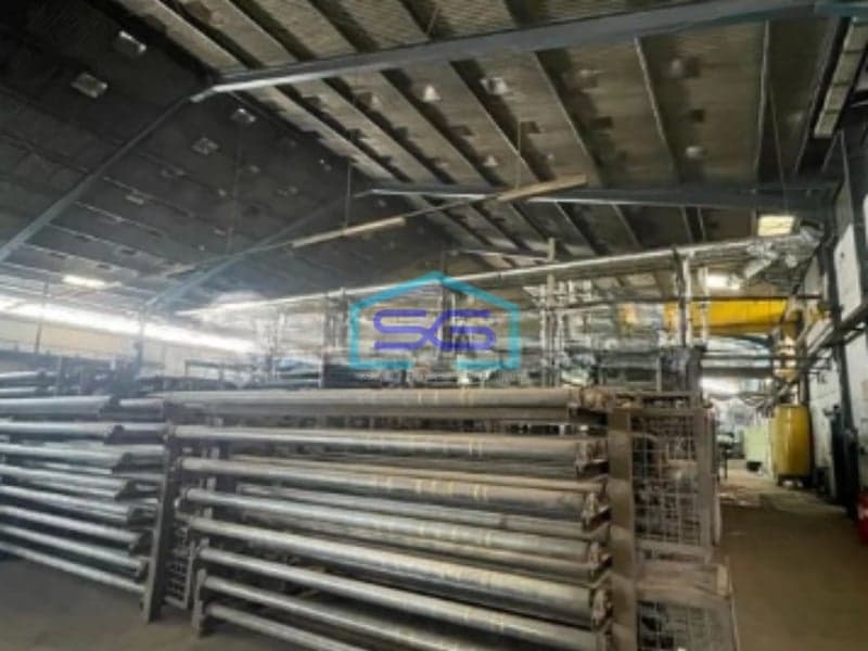 Dijual Pabrik di Arya Kemuning Periuk Tangerang Luas Tanah 9550m2