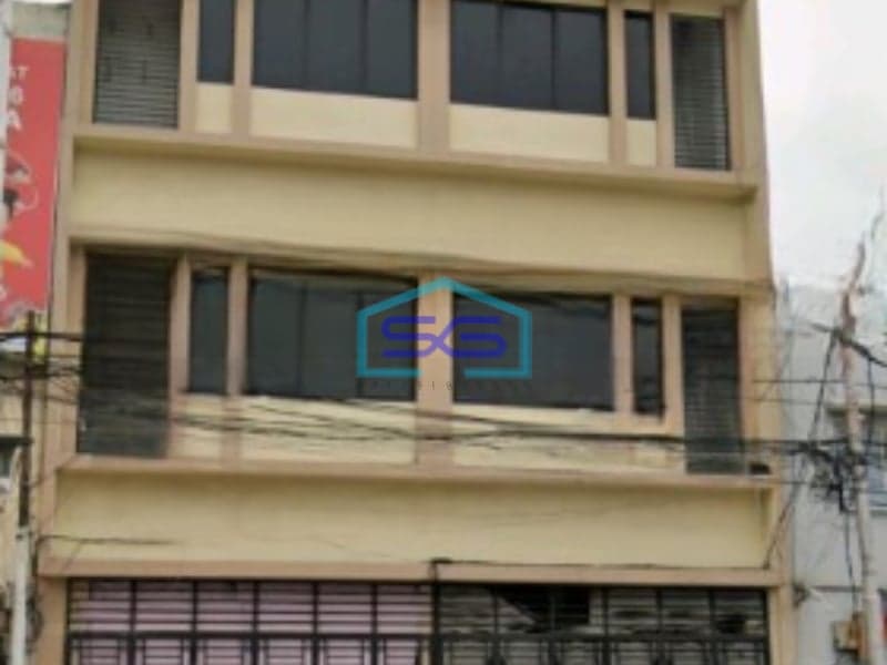 Disewakan Ruko Lokasi Pinggir Jalan di Cideng Jakarta Pusat Luas Bangunan 360 m²