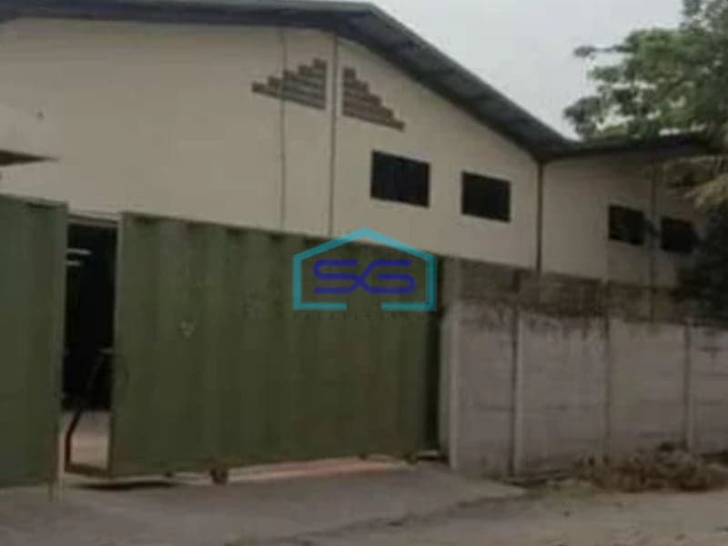 Dijual Pabrik / Gudang Kawasan Industri Mekar Jaya Akong Sepatan Tangerang Siap Pakai dan Terawat LT 2080m2