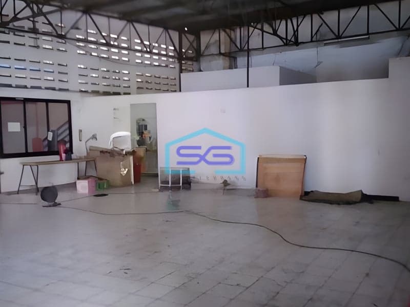 Disewakan Gudang Siap Huni Ada Kantor 2 Lantai di Petir Tangerang Luas 1000m2