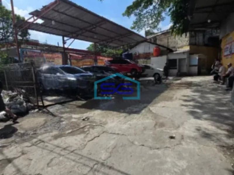 Dijual Ruang Usaha Ex Car Wash Tubagus Angke Jakarta Barat LT 400m2