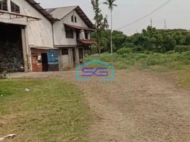 Dijual Gudang di Cikupa Tangerang HGB Luas Tanah 20000m2