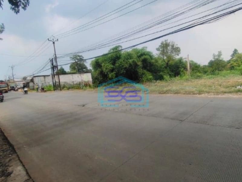 Dijual Tanah di Jalan Raya Gunung Sindur Bogor Cocok Untuk Industri LT 11416m2