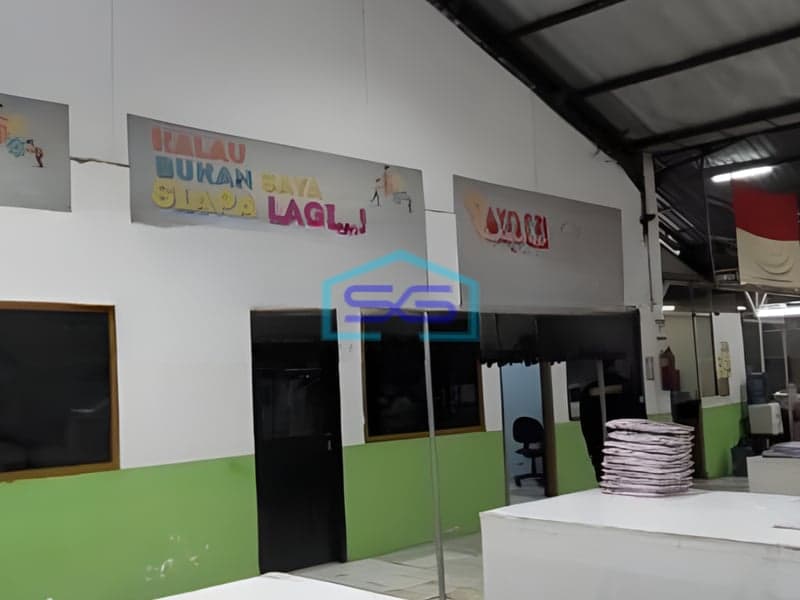 Dijual Gudang Luas Bangunan 2710 m² Lokasi Bogor