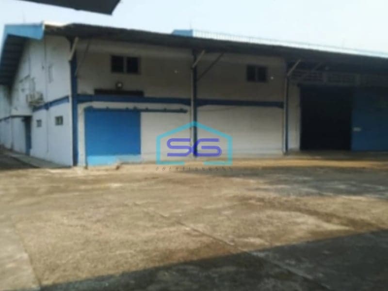 Disewakan Gudang Pabrik Siap Pakai Luas Bangunan 4000m² Di Jatake Tangerang